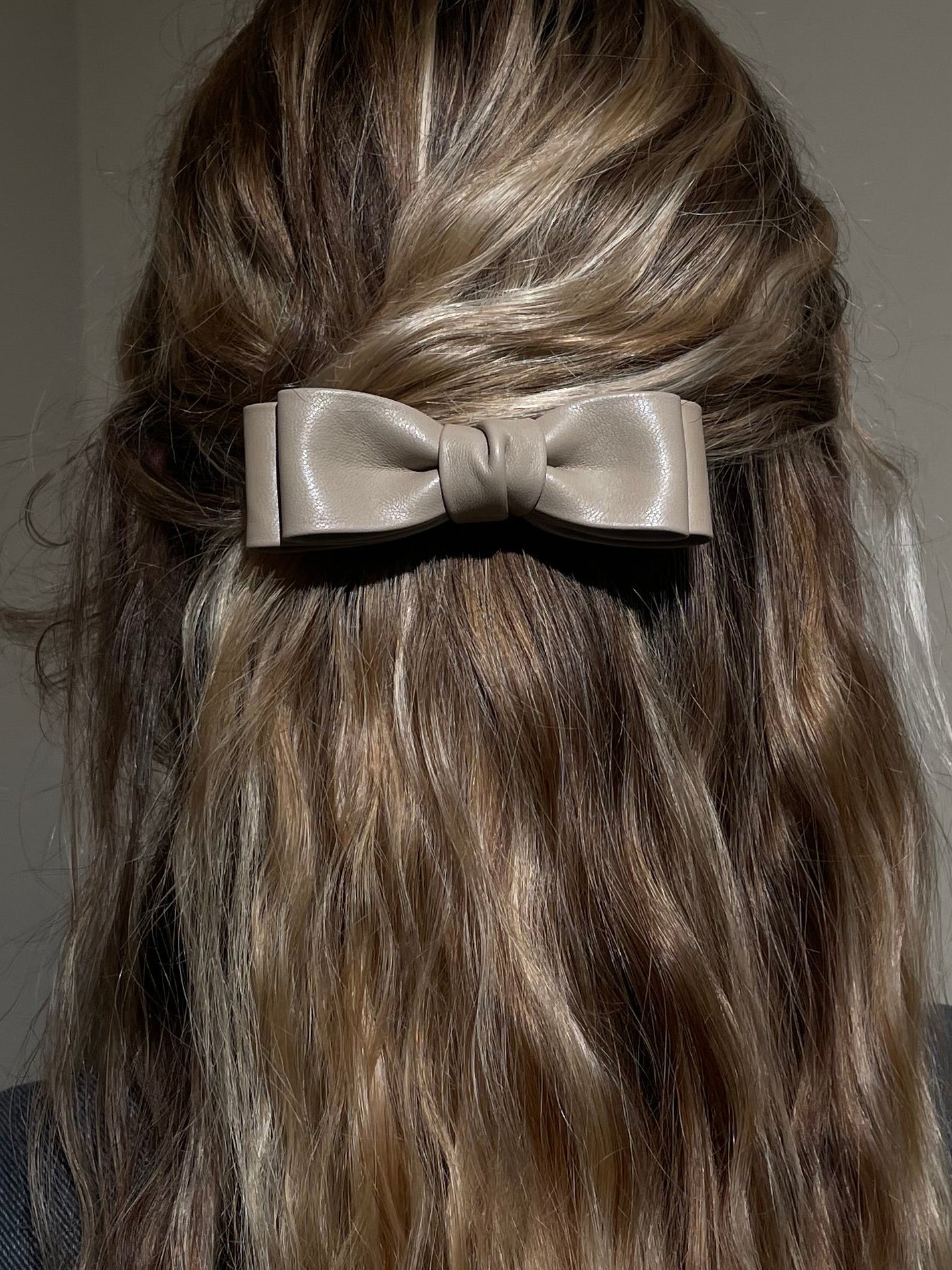 Leather bow