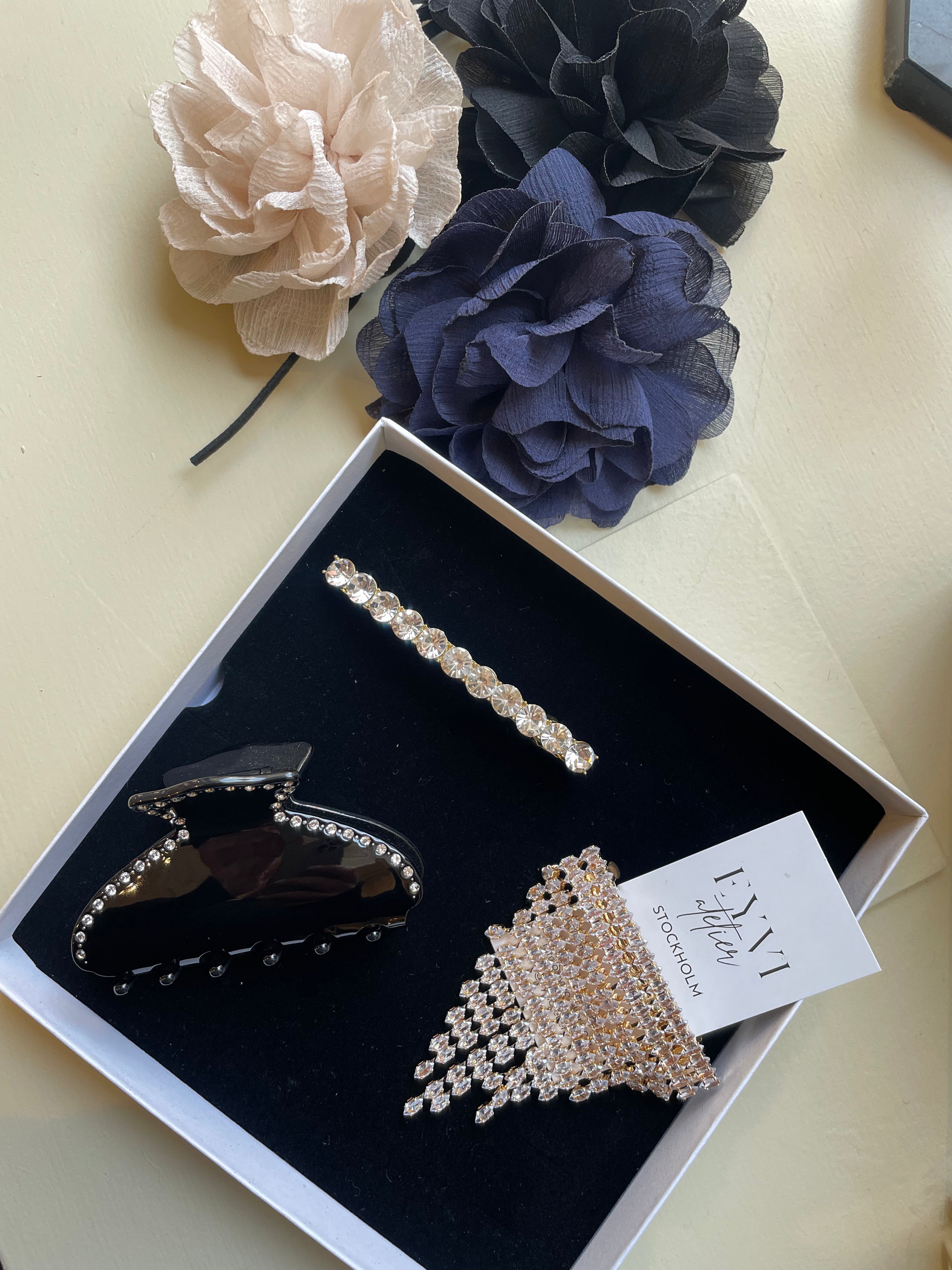 Clara Crystal Clip